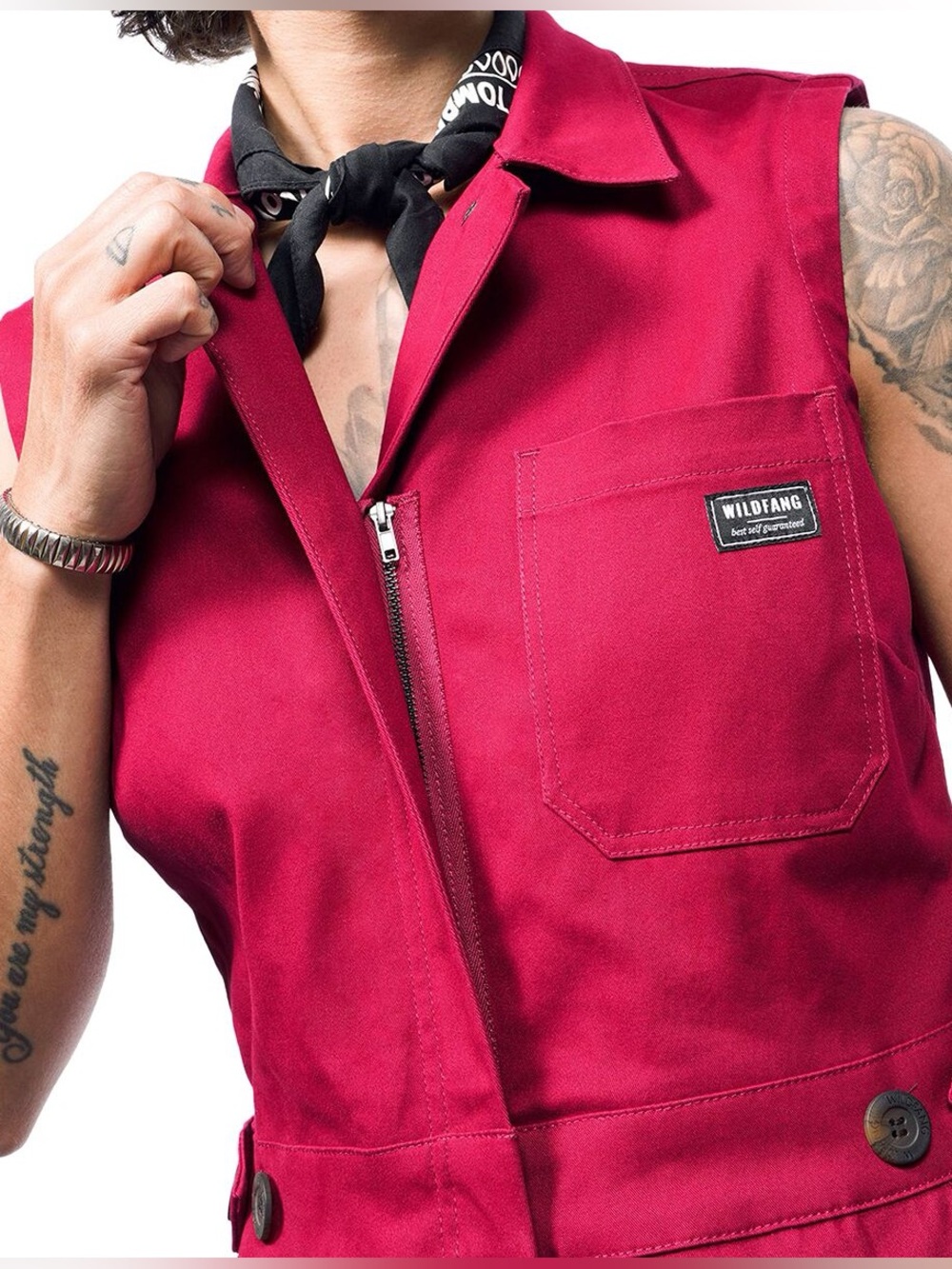 Wildfang The Essential Sleeveless Coverall SIZE:XS